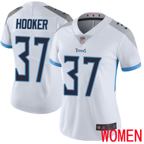 Tennessee Titans Limited White Women Amani Hooker Road Jersey NFL Football #37 Vapor Untouchable